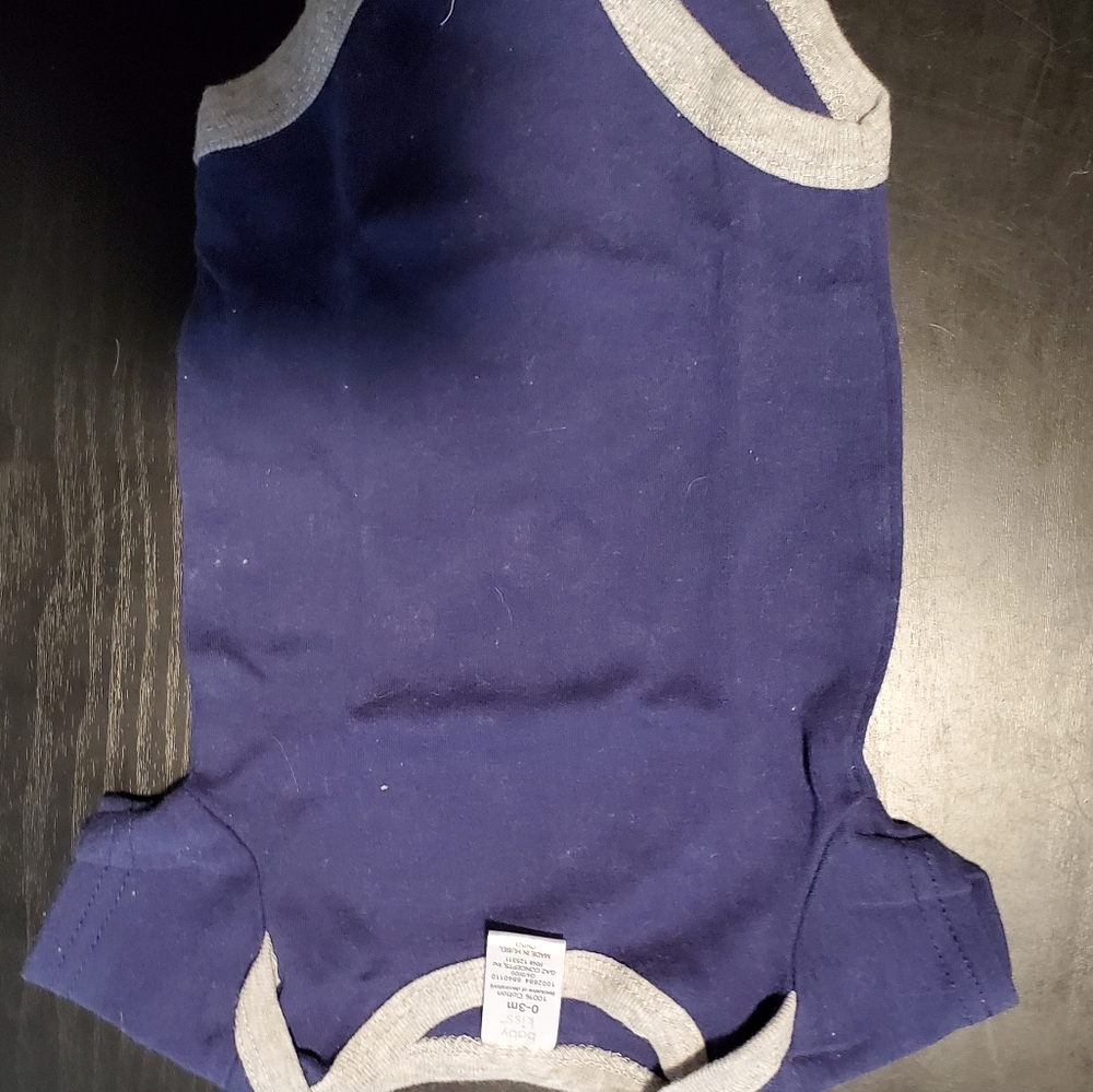 Little Boy Blue Onesie 0-3 Months